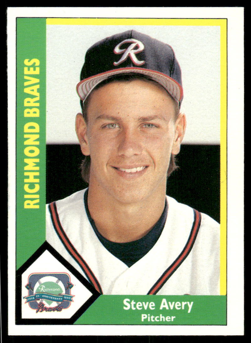 1990 CMC #277 Steve Avery Richmond Braves
