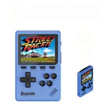NEOCADE GB Pocket Retro Gaming Console - Licensed GBA Cartridge Support, 3" HD