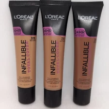 L'Oreal Infallible Total Cover 24hr Foundation ~ You choose one