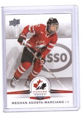 Meghan Agosta-Marciano 2014-15 UD Team Canada Jr. Base SP Card #147