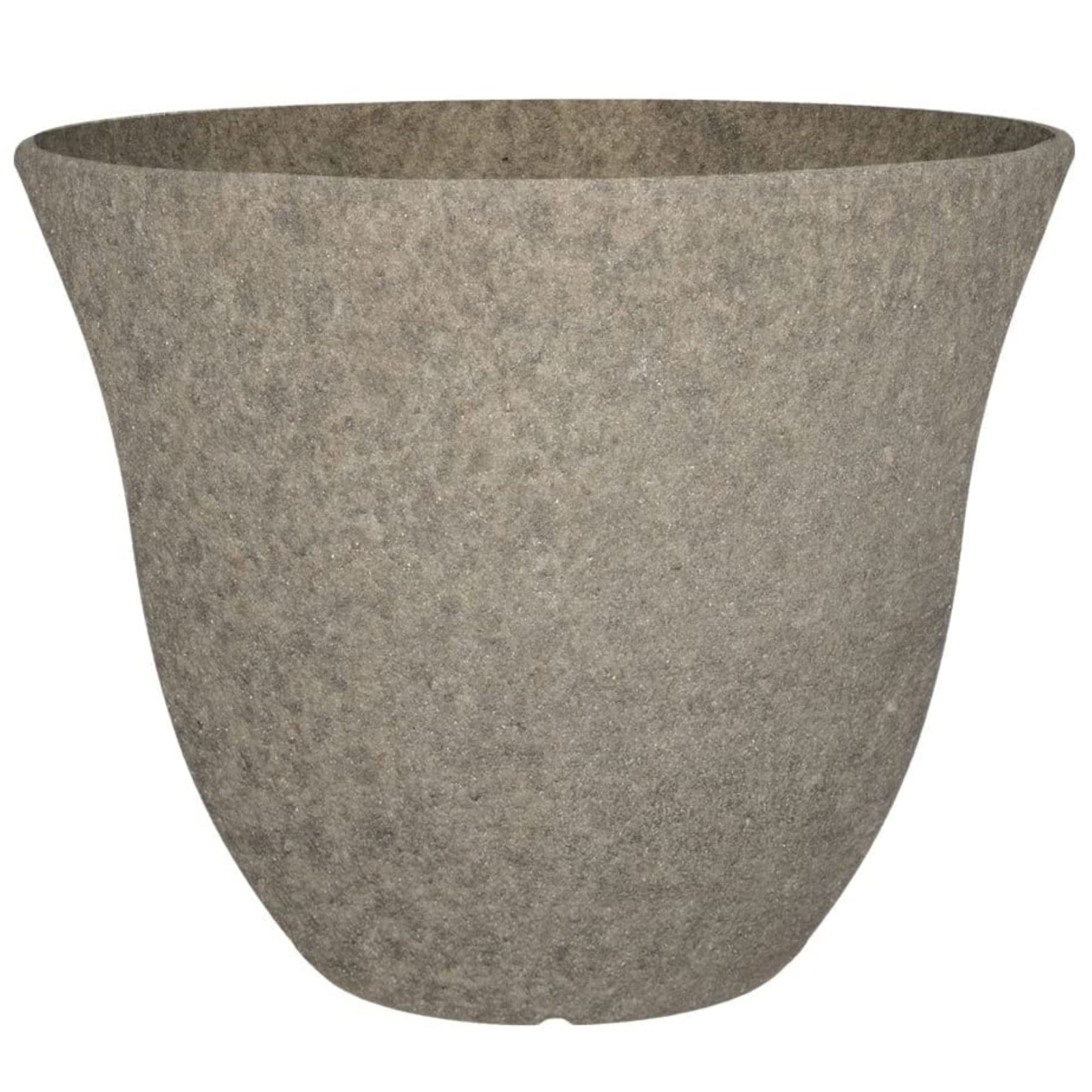 Honeysuckle Resin Flower Pot Planter, Stone Grey, 15