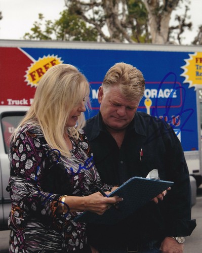 STORAGE WARS 8x10 dual-signed DAN & LAURA DOTSON uacc rd coa A&E SERIES CLOSEUP - 第 1/2 張圖片