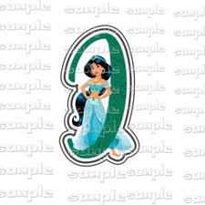 Disney Princess Jasmine xzwa Premade Scrapbook Page Paper Piece die cuts