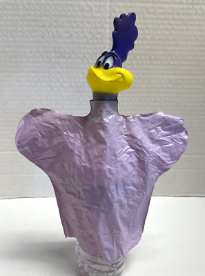 Vintage Looney Tunes 1960's ROAD RUNNER Vinyl Hand Puppet Warner Brothers