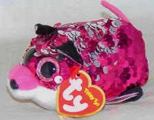 New! TY Teeny Tys JEWEL the Fox 4" FLIPPABLES SEQUINS