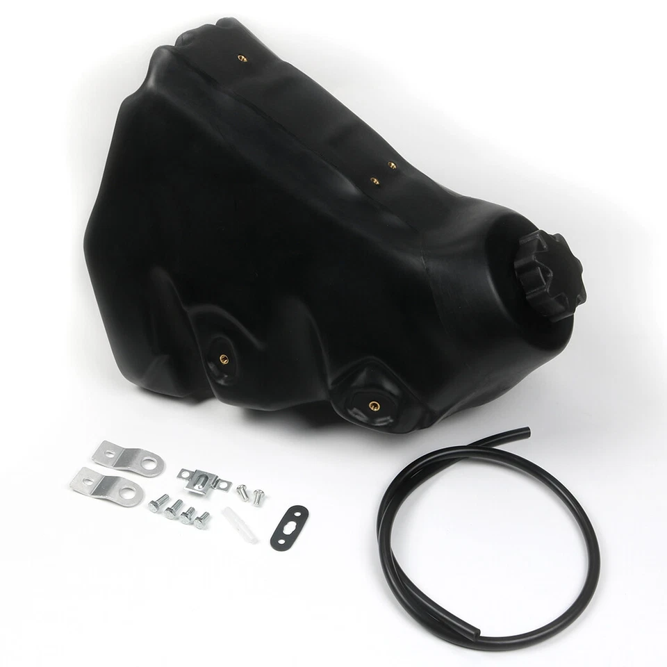 Fuel Gas Tank Black For 2003-2004 Kawasaki KLX400R KLX400SR 3.2 Gal - Image 2 of 4