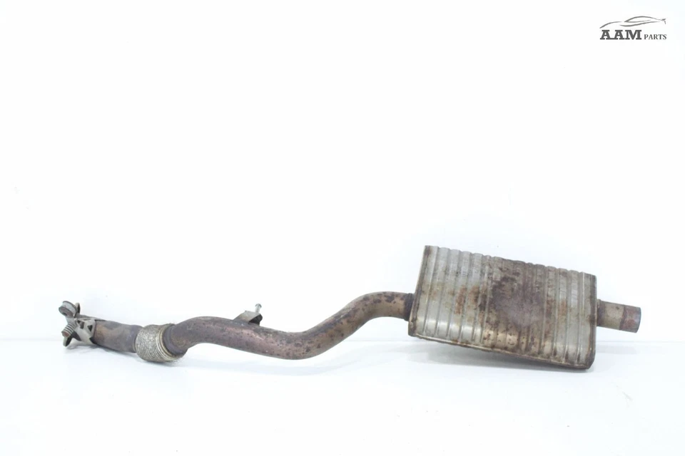 2017-2023 AUDI A4 QUATTRO 2.0L EXHAUST SYSTEM FRONT RESONATOR MUFFLER PIPE OEM - Image 3 of 4