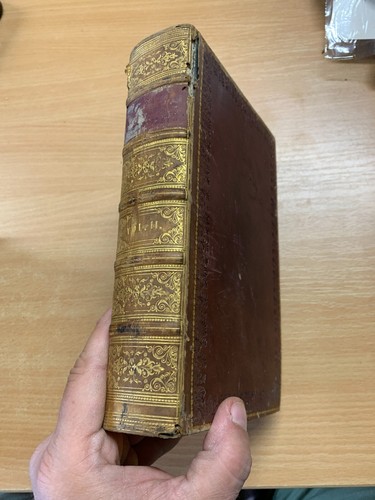 1824 The Book Of Common Prayer IN Two Bände 2.7kg Leder Bücher (EV3) - Picture 17 of 24