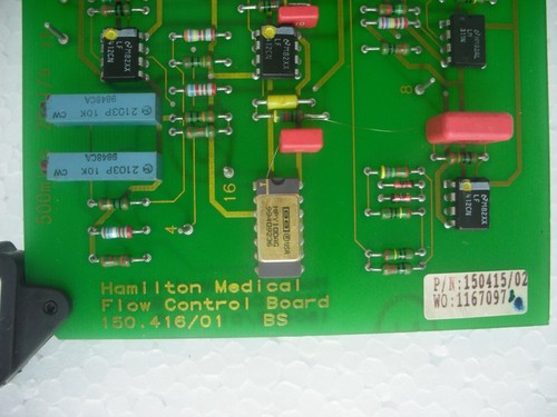 Hamilton Medical Flow Control Board 150.416/01 BS 150415/02 - Picture 4 of 6