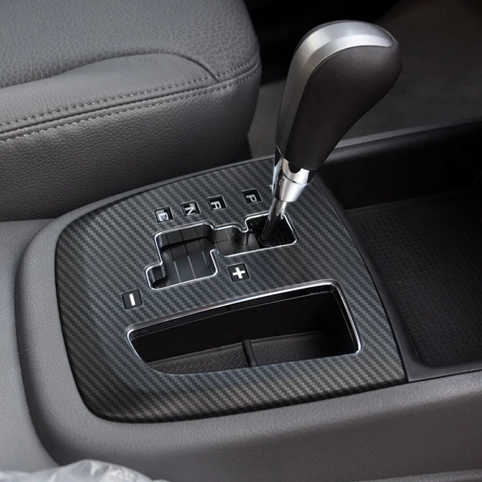 For Hyundai Santa Fe 2006-2012 3D Carbon Fiber Pattern Interior DIY Trim Decals Foto 2 de 4