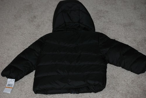 New Michael Kors Toddler Boys Hooded Puffer Jacket Black - 第 5/8 張圖片