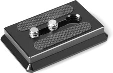 Quick Release Plate for Arca Swiss, Baseplate with 1/4''-20 Screw, 3/8''-16 Scre