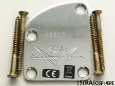 USA Fender Custom Shop Contour NECK PLATE SR25 Tele Pro 2025 Relic.