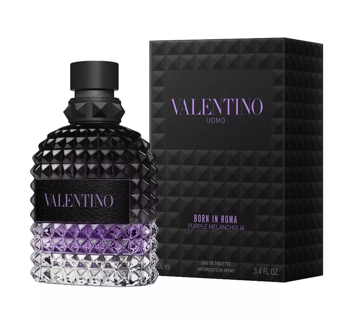 Valentino Uomo Born In Roma Purple Melancholia EDT 3.4oz /100ml