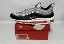 Nike Air Max 97 Total Orange White Men's Black