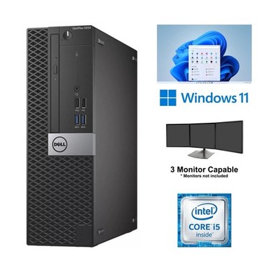 Dell OptiPlex 5050 SFF Desktop Computer Core i5 16GB Ram 240GB SSD Windows 11