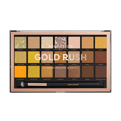 656497919600 Profusion Gold Rush Eyeshadow Palette paleta 21 cieni do powiek z p