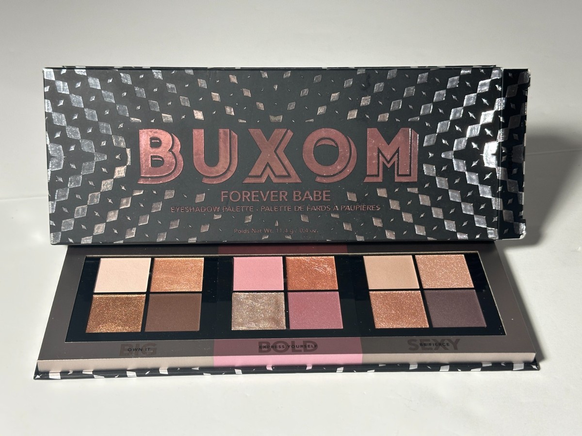 Buxom Forever Babe Eyeshadow Palette (12 Pan) Pinks & Bronze 0.4oz