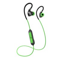 JLab Audio Fit 2.0 Bluetooth Wireless Sport Earbuds 6 Hour Battery Life Green