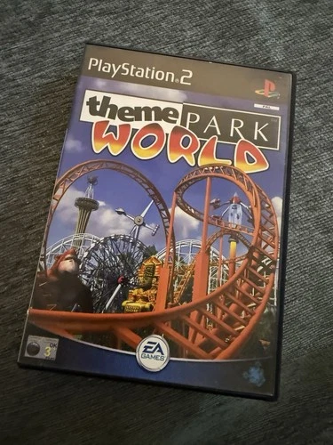 Sony PlayStation 2 Theme Park World Video Game