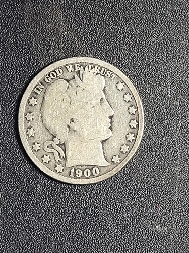 1900-O U.S. Barber silver HALF DOLLAR - Solid GOOD    stk#Q68