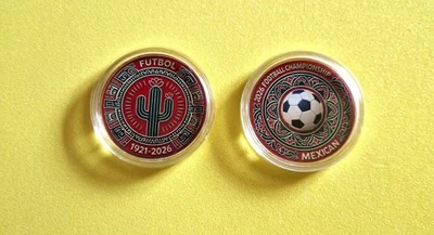 Fussballer Medaille 2026/Mexico/ Souvenir Medaille/Sammler Medaille Fussball - Bild 1 von 3