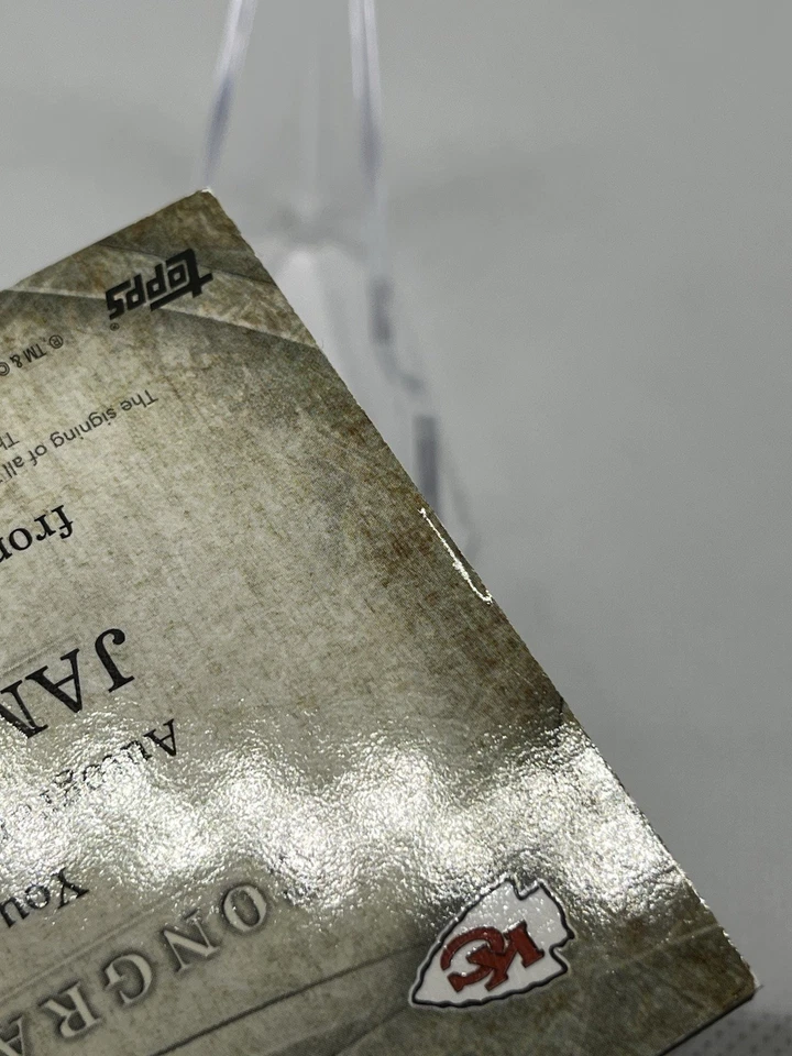 2014 Topps Five Star Jamaal Charles Patch Auto 1/1 Chiefs Card #FSAJP-JC - Image 4 of 4