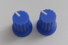 2x Doepfer A-100 Rotary Knob blau -A1