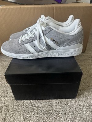 Adidas Busenitz Shoes - Grey/Ftwr White/Gold Metallic Men s 8.5
