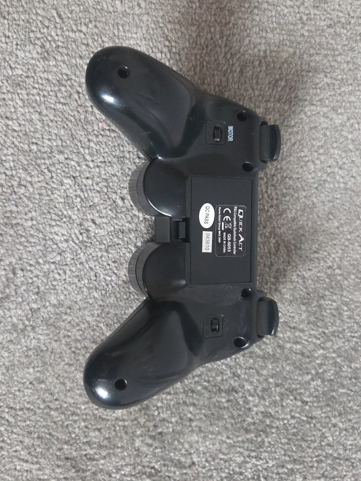 PS3 Bundle Wireless Controller Quick Act Gran Turismo 5 Grand Theft Auto 5 Games - Image 4 of 4