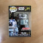 Funko POP! Star Wars R2-D2 (RETRO) #571 Target Exclusive with Box Protector