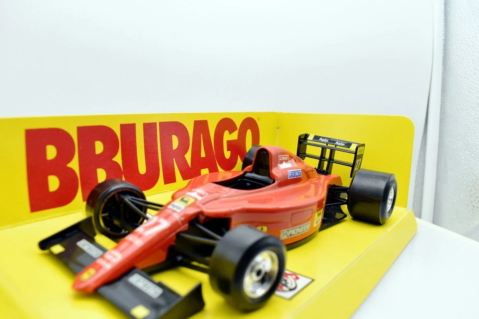 Modellini auto FORMULA 1 scala 1:24 Ferrari 641/2 F1 Burago modellismo diecast - Immagine 3 di 4