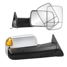 MOSTPLUS Left and Right Mirrors Compatible with 1994-1997 Dodge Ram 1500/2500...