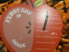 First Day Of School And Last Day Of School Sign