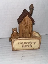 Blossom Bucket Suzi Skoglund Country Bath ￼Figurine Primitive