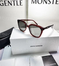 GentleMonster Loloe RC3 Sunglasses Red Frame Gray Lenses