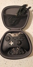 Microsoft Xbox One Elite Series 1 Controller Black no grips, WORKING