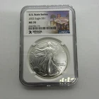 2022 $1 American Silver Eagle NGC MS 70 7k State Series Nevada Label