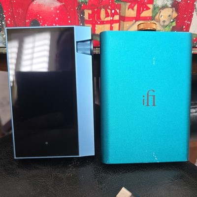 Astell & Kern+ iFi Hip Doc Digital Music Player Blue Portable Audio Device