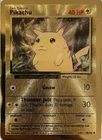 Heavy Play x 1 Pikachu - 58/102 - Common - METAL CARD Celebrations: Classic Coll