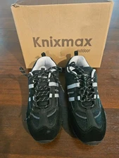 Knixmax Women's Hiking Lightweight Non-Slip Climbing Trekking Sneakers- Size 7W