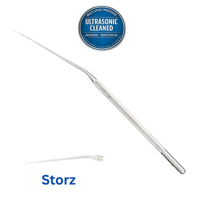 Storz N1698-57 Schuknecht Needle, 18° Shaft Angled, 164mm