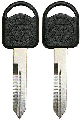 2 NEW MERCURY FACTORY ORIGINAL IGNITION KEY BLANK 596757 FIT FORD LINCOLN MAZDA
