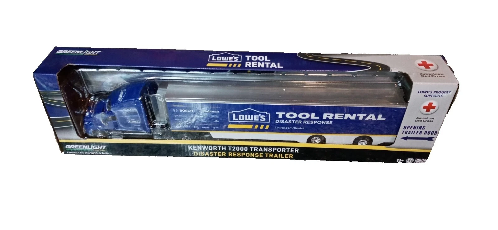 Литые модели автомобилей, грузовиков и фургонов Greenlight Kenworth в масштабе 1:64