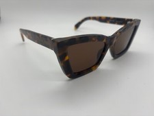 NEW PALM ANGELS PERI091 6064 Havana Sunglasses 54-19-145mm Comes w/Full Set