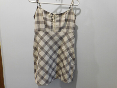 Urban Outfitters Plaid Dress -Short. Juniors Size M - Black/White Plaid