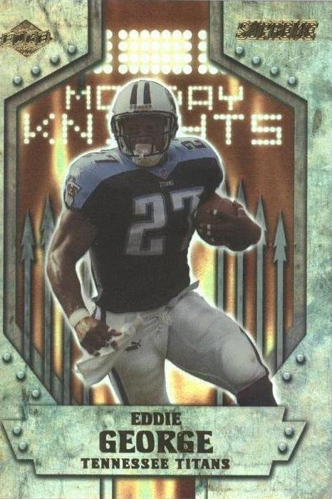 George Monday 2000 Collector's Edge Supreme - Monday Knights Eddie George #MK19 for ...