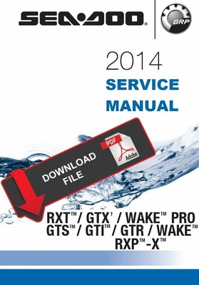 Sea-Doo 2014 GTI SE 130 Service Manual | eBay