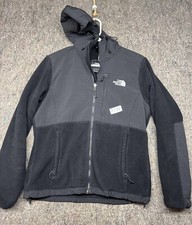 North Face Women's Jacket Fleece Polartec Black Zipper Pockets Size M