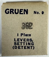 GRUEN  EB443 CAL362 SETTING LEVER DETENT FACTORY WATCH REPAIR PART  